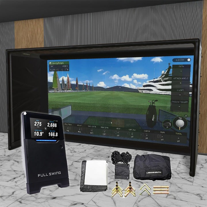 Shop Indoor Golf Full Swing Kit SIG DIY Golf Simulator Studio Package