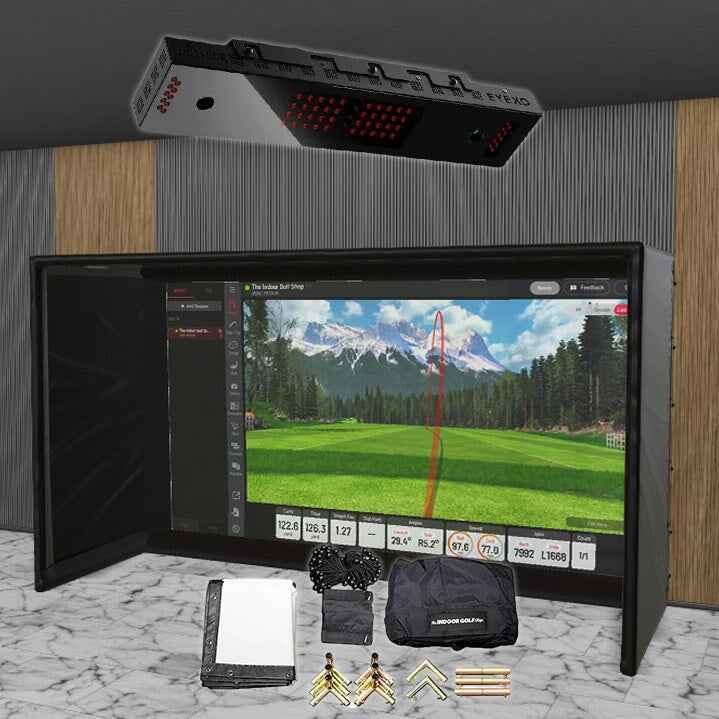 Shop Indoor Golf Uneekor EYE XO SIG DIY Golf Simulator Studio Package