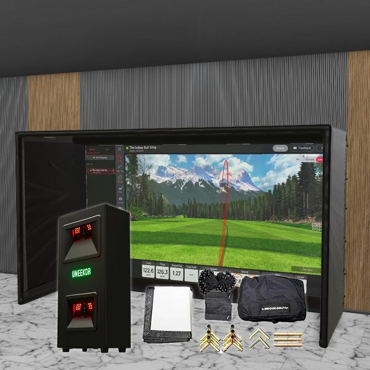 Shop Indoor Golf Uneekor EYE Mini LITE SIG DIY Golf Simulator Studio Package