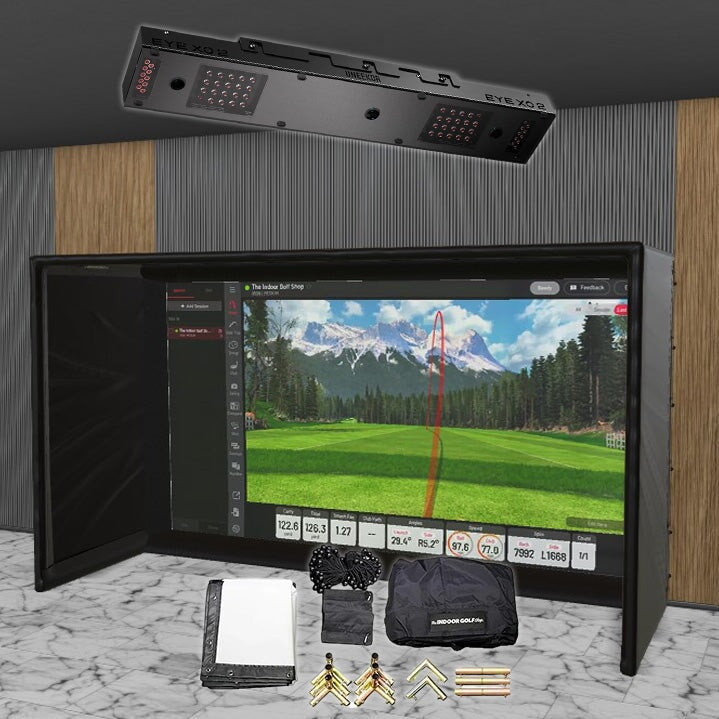 Shop Indoor Golf Uneekor EYE XO2 SIG DIY Golf Simulator Studio Package