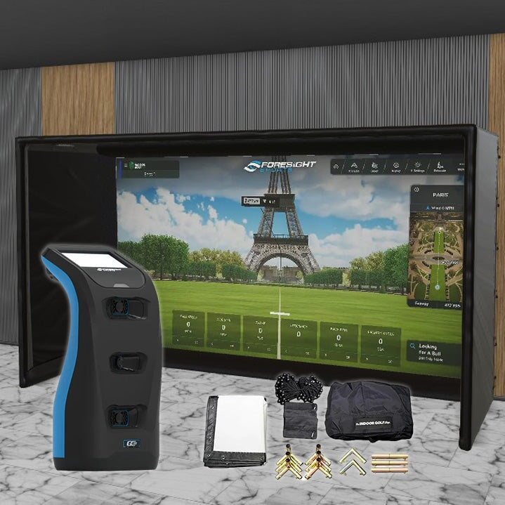 Shop Indoor Golf Foresight Sports GC3/GC3s SIG DIY Golf Simulator Studio Package