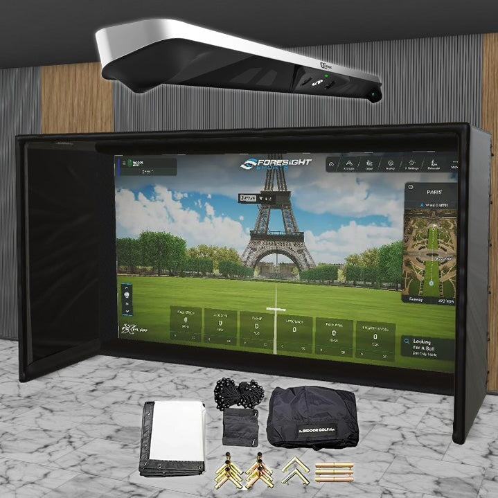 Shop Indoor Golf Foresight Sports GCHawk SIG DIY Golf Simulator Studio Package
