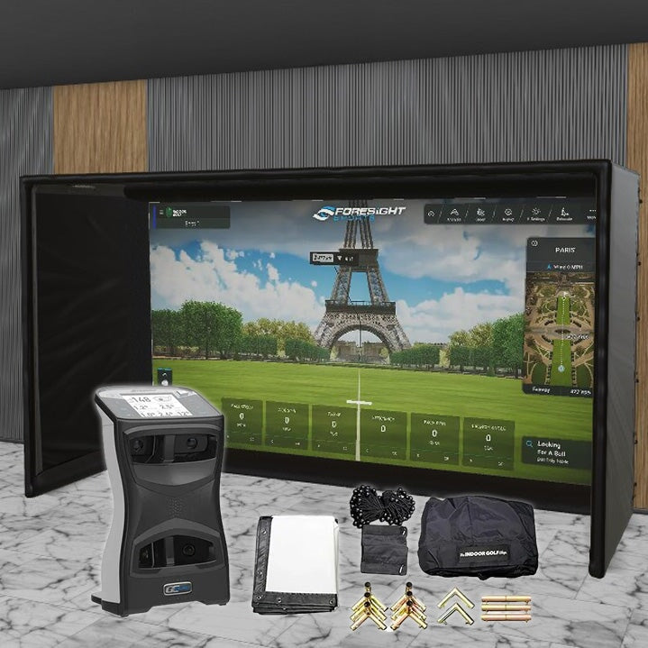 Shop Indoor Golf Foresight Sports GCQuad SIG DIY Golf Simulator Studio Package