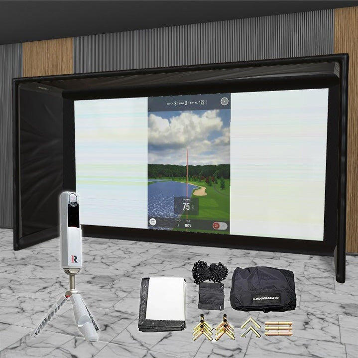 Shop Indoor Golf Rapsodo MLM2PRO SIG DIY Golf Simulator Studio Package