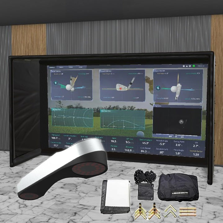 Shop Indoor Golf ProTee VX SIG DIY Golf Simulator Studio Package