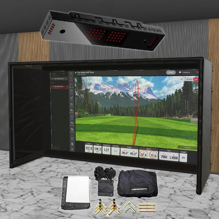 Shop Indoor Golf Uneekor EYE XO SIG DIY Golf Simulator Studio Package