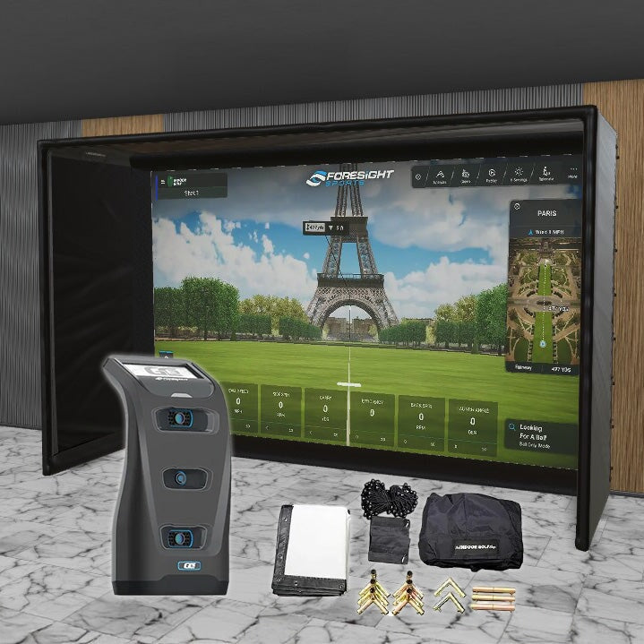 Shop Indoor Golf Foresight Sports GC3/GC3s SIG DIY Golf Simulator Studio Package