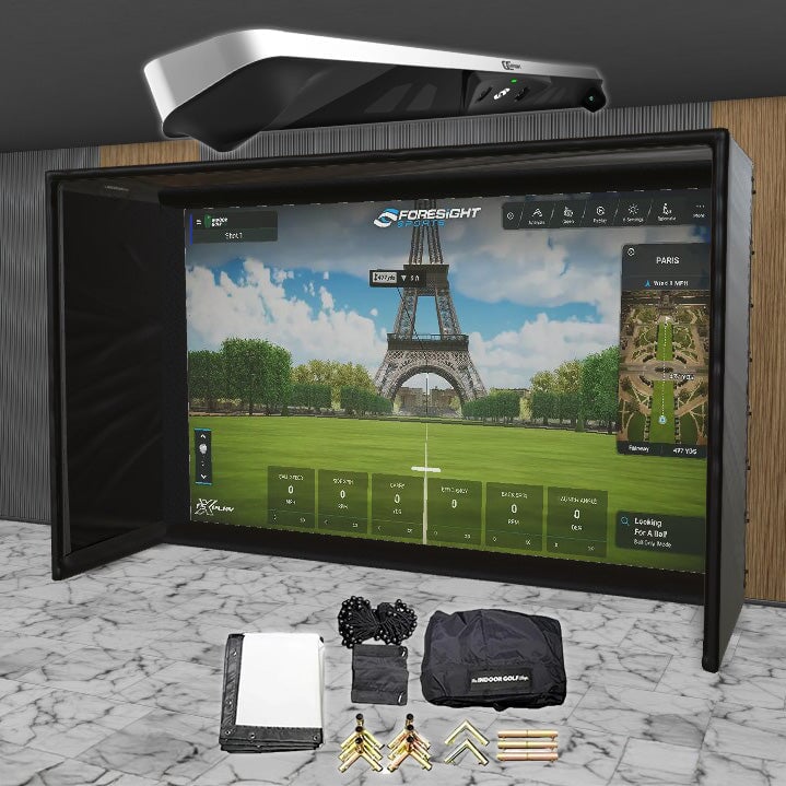Shop Indoor Golf Foresight Sports GCHawk SIG DIY Golf Simulator Studio Package