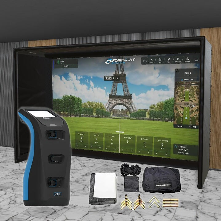 Shop Indoor Golf Foresight Sports GC3/GC3s SIG DIY Golf Simulator Studio Package