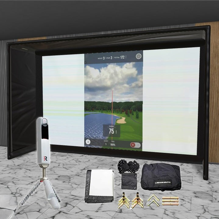 Shop Indoor Golf Rapsodo MLM2PRO SIG DIY Golf Simulator Studio Package