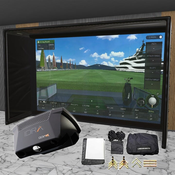Shop Indoor Golf Golfin IDRA II SIG DIY Golf Simulator Studio Package