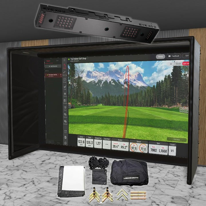 Shop Indoor Golf Uneekor EYE XO2 SIG DIY Golf Simulator Studio Package