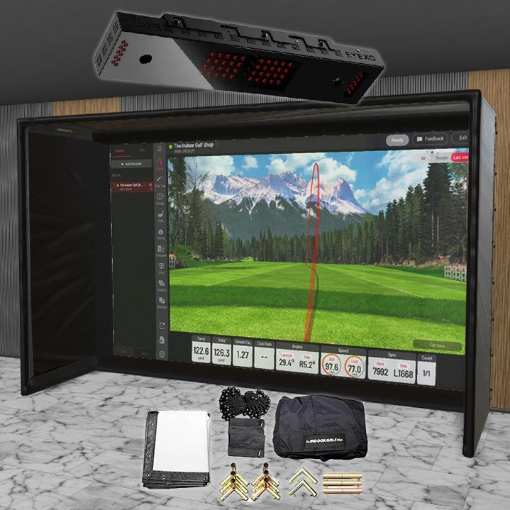 Shop Indoor Golf Uneekor EYE XO SIG DIY Golf Simulator Studio Package