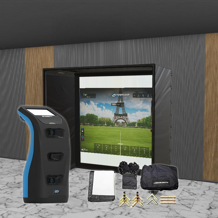 Shop Indoor Golf Foresight Sports GC3/GC3s SIG DIY Golf Simulator Studio Package