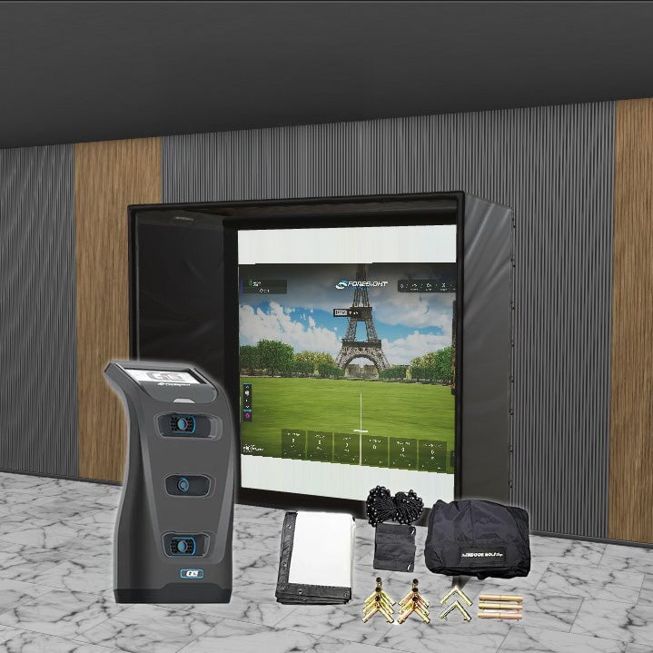 Shop Indoor Golf Foresight Sports GC3/GC3s SIG DIY Golf Simulator Studio Package