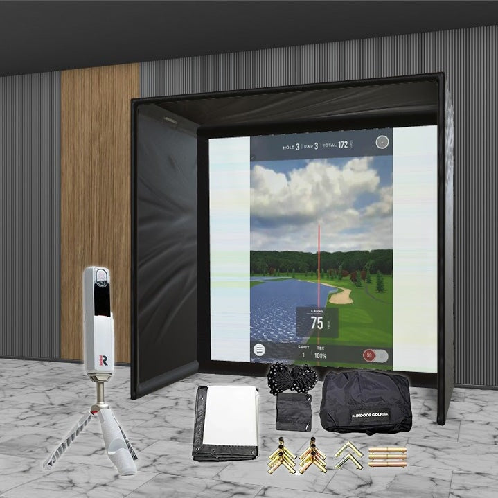 Shop Indoor Golf Rapsodo MLM2PRO SIG DIY Golf Simulator Studio Package