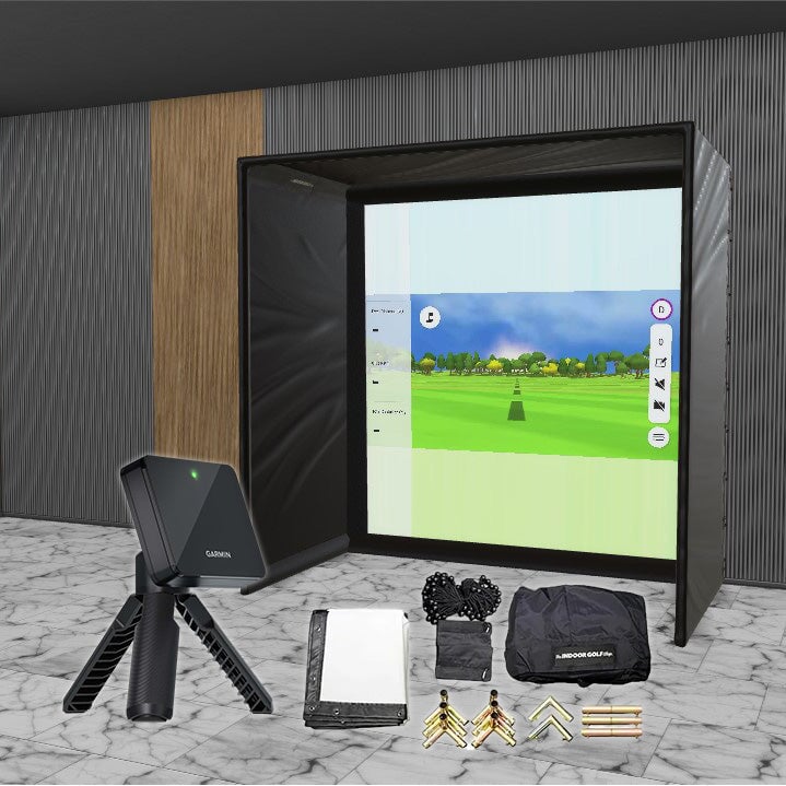 Shop Indoor Golf Garmin Approach R10 SIG DIY Golf Simulator Studio Package