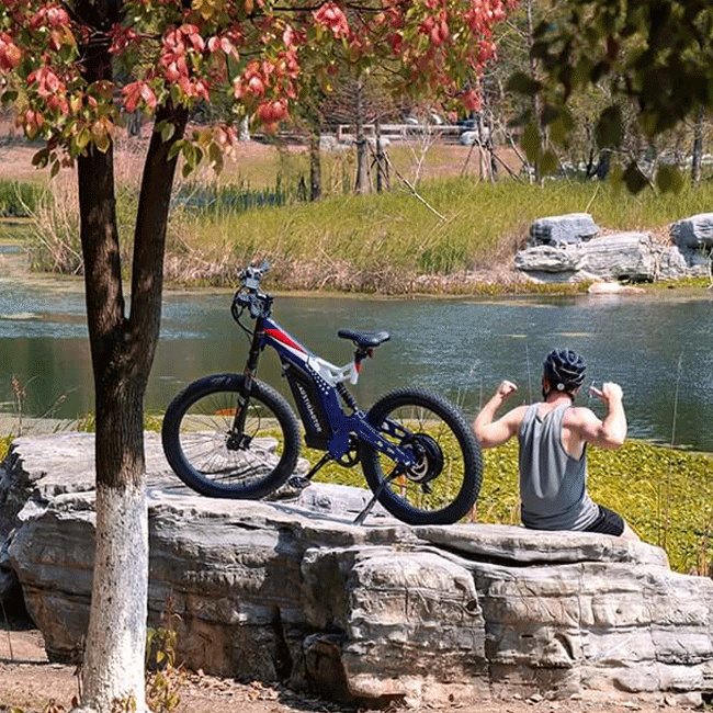 Aostirmotor S17-1500W 48V20Ah 1500W Electric Bike, 26" (SAK73969)