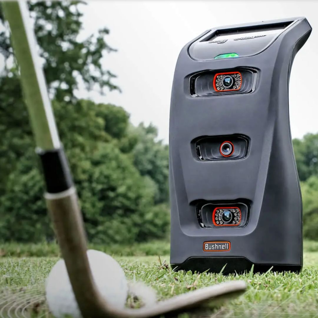 Shop Indoor Golf Bushnell Launch Pro Golf Net Practice Bundle
