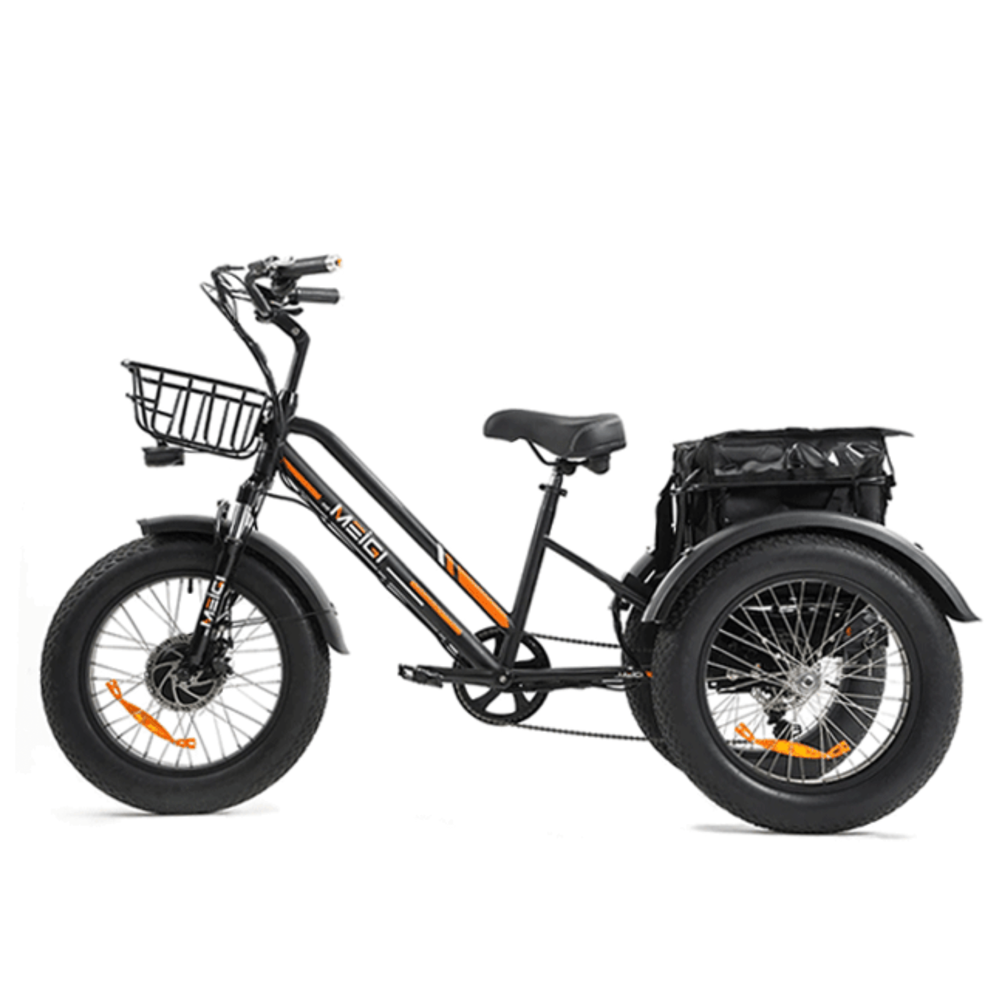 Dwmeigi MG1703 48V/18.2Ah 750W Fat Tire Electric Trike, 330LBS (SAK93144)