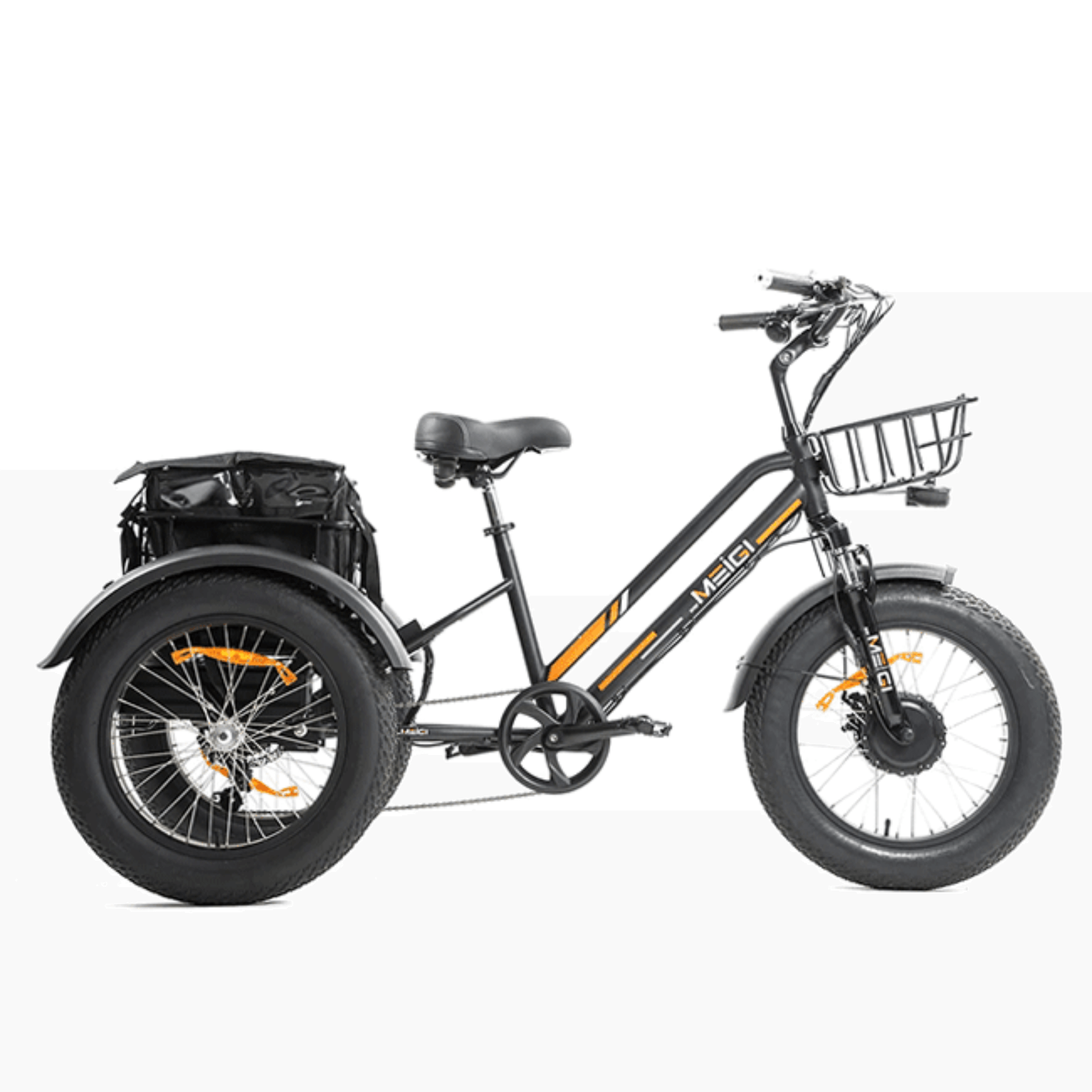 Dwmeigi MG1703 48V/18.2Ah 750W Fat Tire Electric Trike, 330LBS (SAK93144)