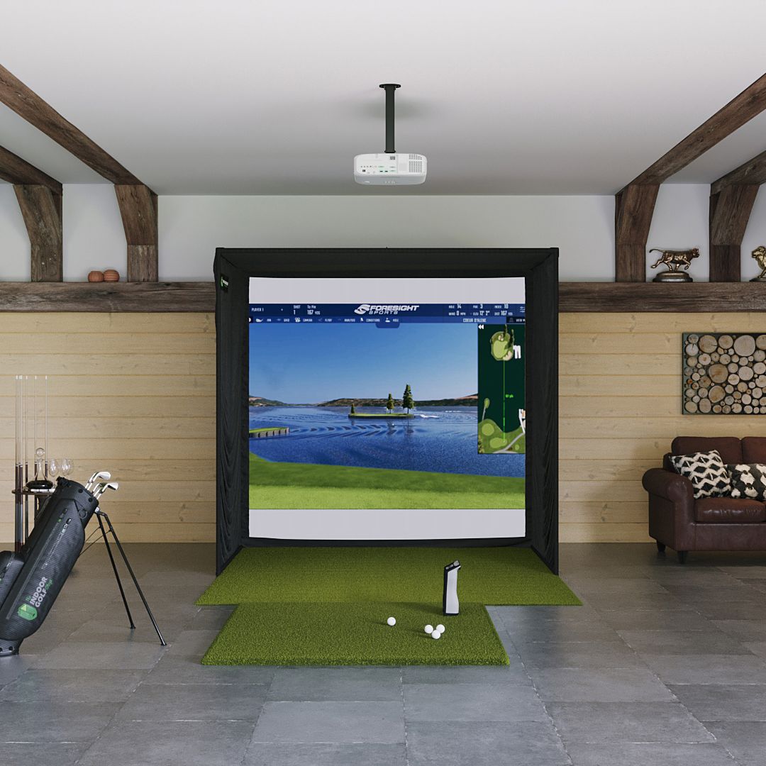 Shop Indoor Golf Foresight Sports GCQuad SIG8 Golf Simulator