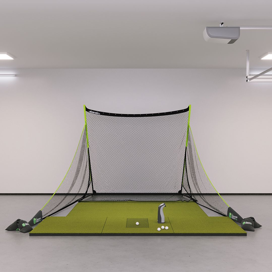 Shop Indoor Golf Foresight Sports GC3 / GC3S Golf Net Practice Bundle
