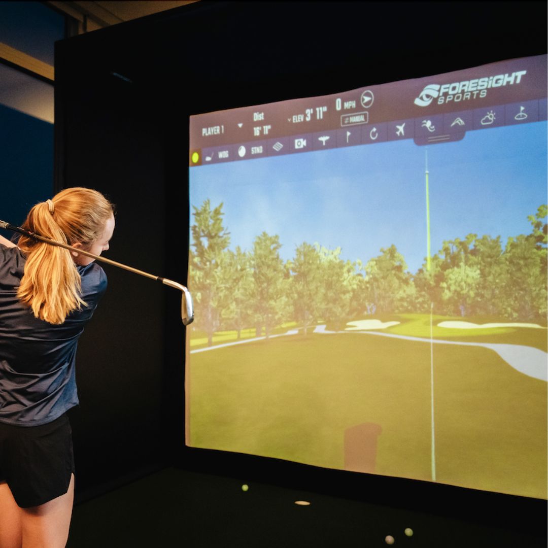 Shop Indoor Golf Foresight Sports GCQuad SIG12 Golf Simulator