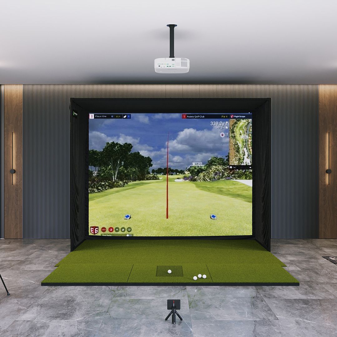 Shop Indoor Golf Garmin Approach R10 SIG10 Golf Simulator Package