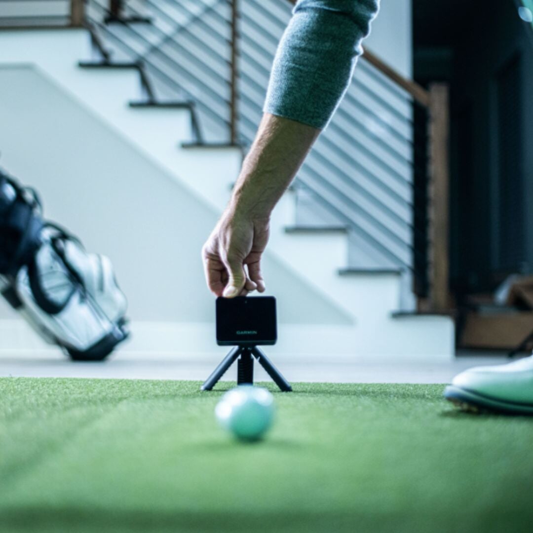 Shop Indoor Golf Garmin Approach R10 Garage Golf Simulator Package