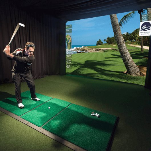 Shop Indoor Golf HD Golf Simulator Ultimate Entertainment Package