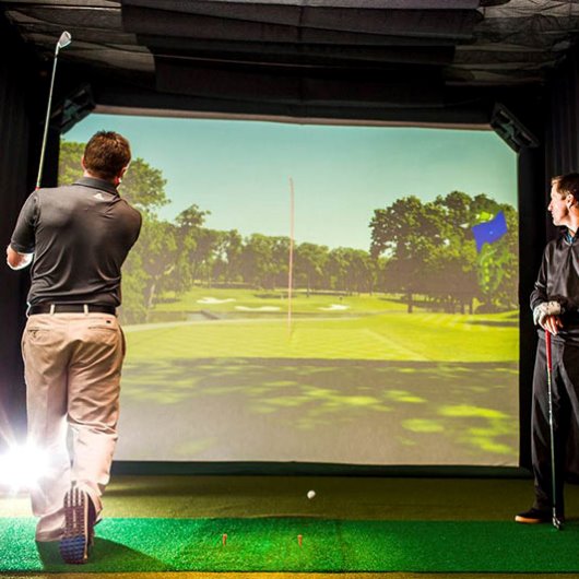 Shop Indoor Golf HD Golf Simulator Ultimate Training Package