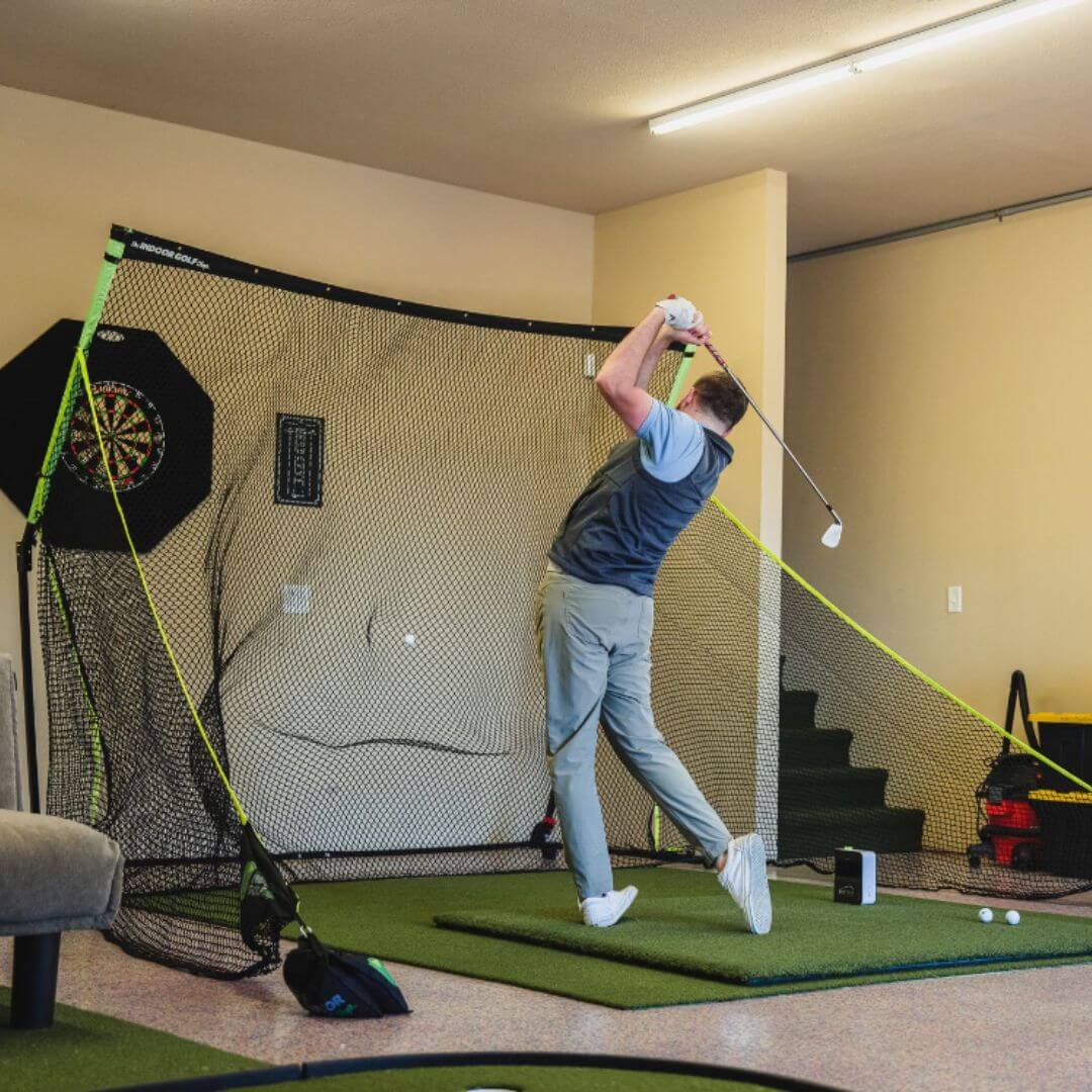 Shop Indoor Golf SkyTrak+ Golf Net Practice Bundle