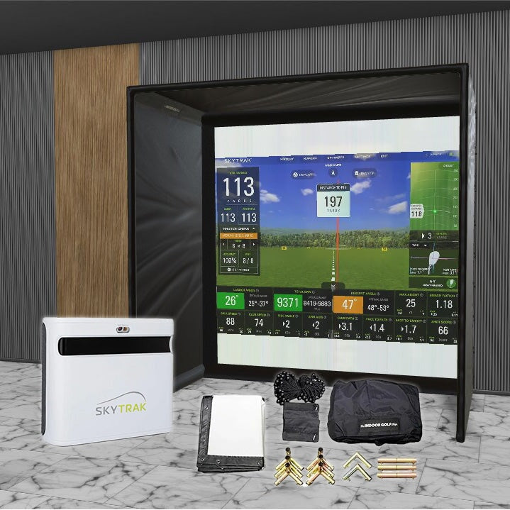Shop Indoor Golf SkyTrak+ SIG DIY Golf Simulator Studio Package