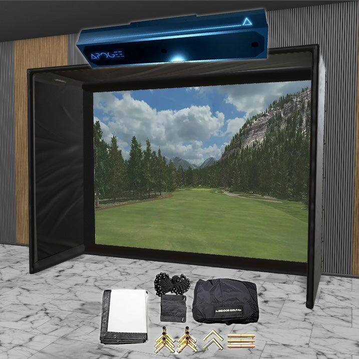 Shop Indoor Golf TruGolf APOGEE SIG DIY Golf Simulator Studio Package