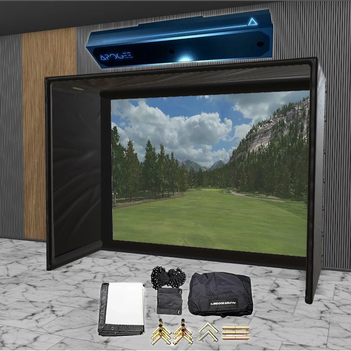 Shop Indoor Golf TruGolf APOGEE SIG DIY Golf Simulator Studio Package