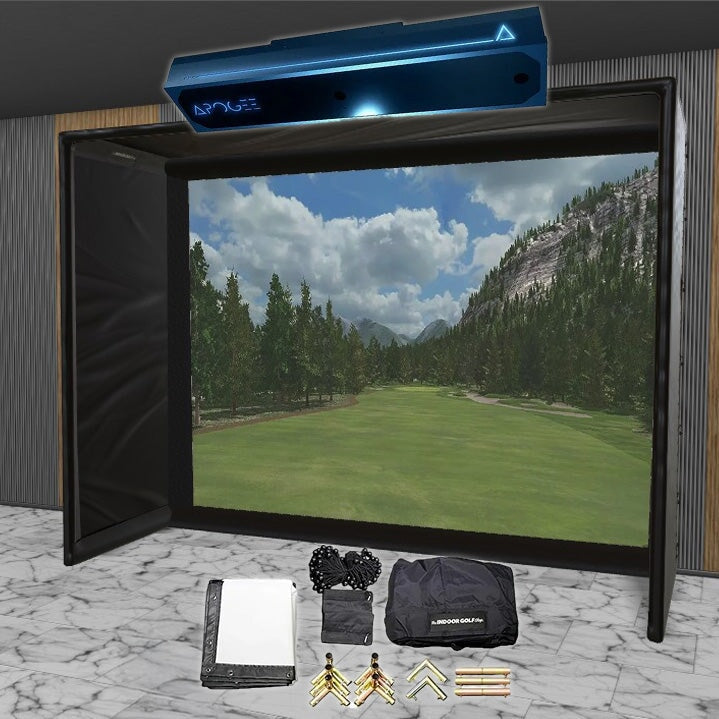 Shop Indoor Golf TruGolf APOGEE SIG DIY Golf Simulator Studio Package