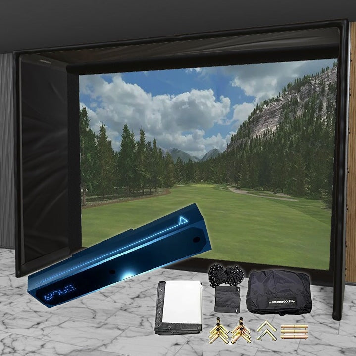 Shop Indoor Golf TruGolf APOGEE SIG DIY Golf Simulator Studio Package