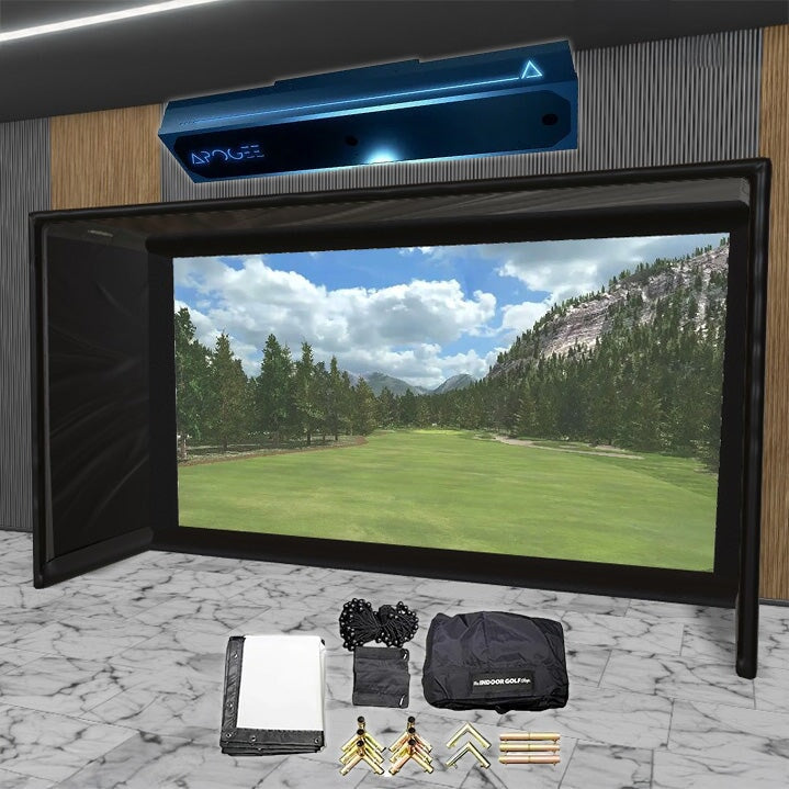 Shop Indoor Golf TruGolf APOGEE SIG DIY Golf Simulator Studio Package
