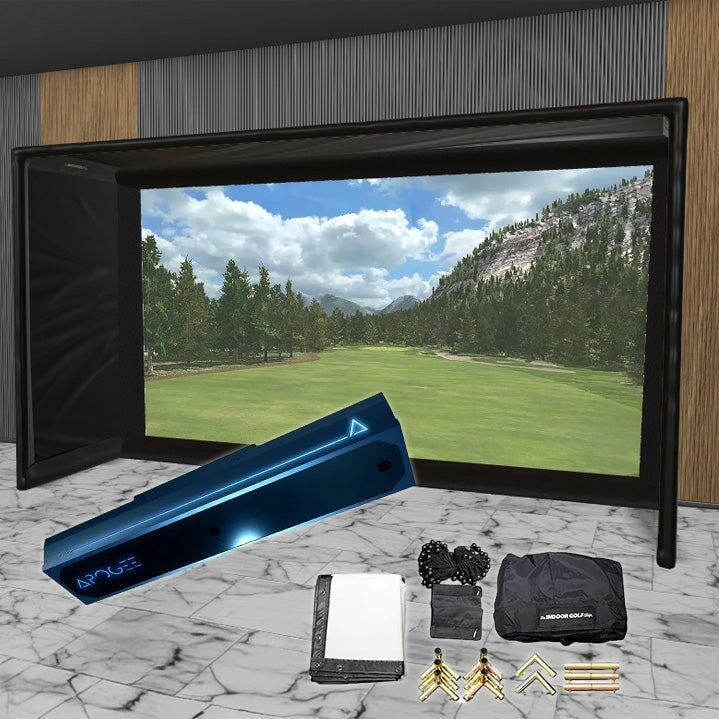 Shop Indoor Golf TruGolf APOGEE SIG DIY Golf Simulator Studio Package