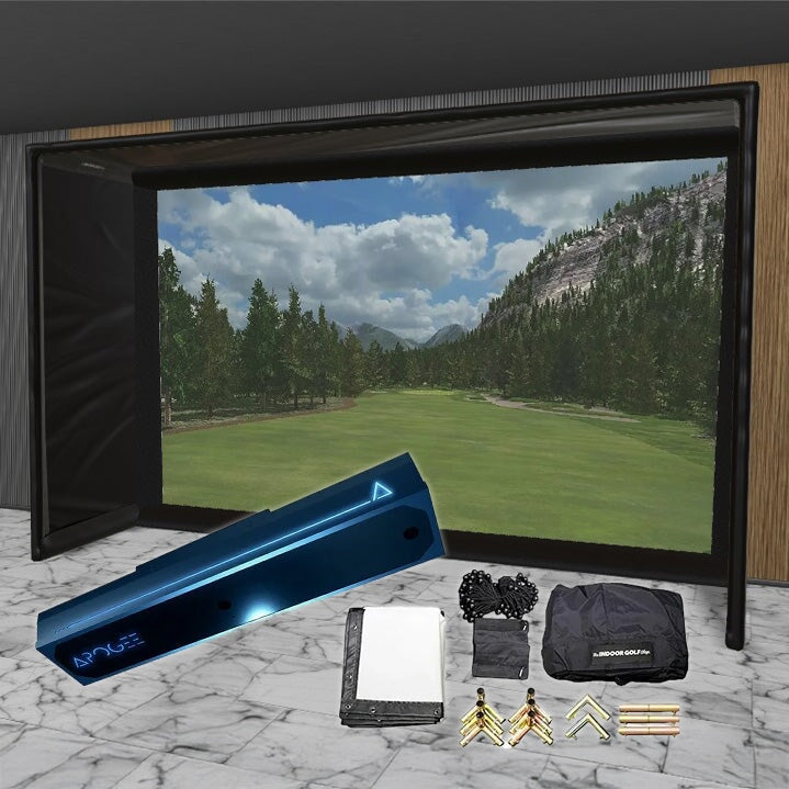 Shop Indoor Golf TruGolf APOGEE SIG DIY Golf Simulator Studio Package