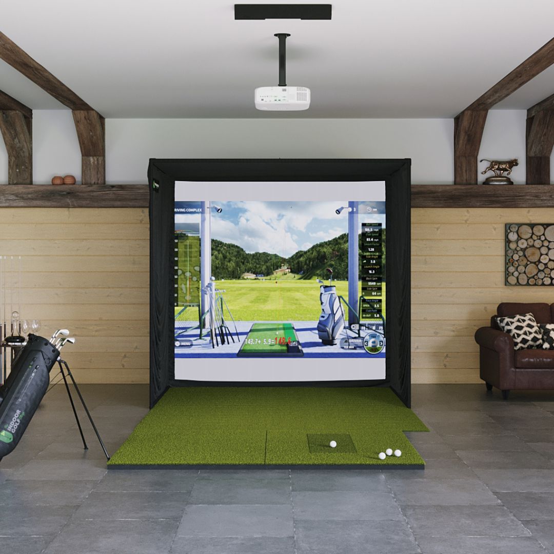 Shop Indoor Golf Uneekor QED SIG8 Golf Simulator