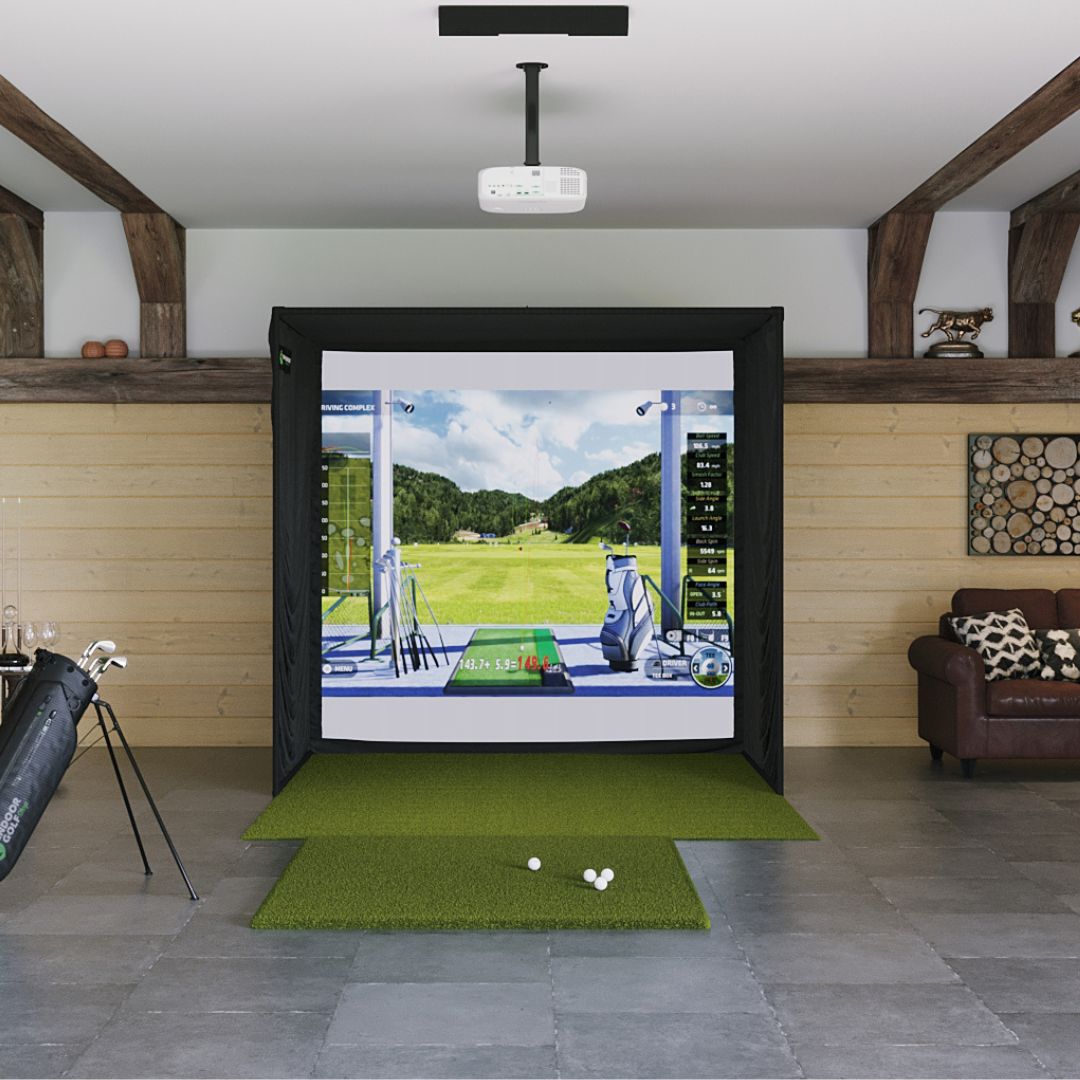 Shop Indoor Golf Uneekor QED SIG8 Golf Simulator