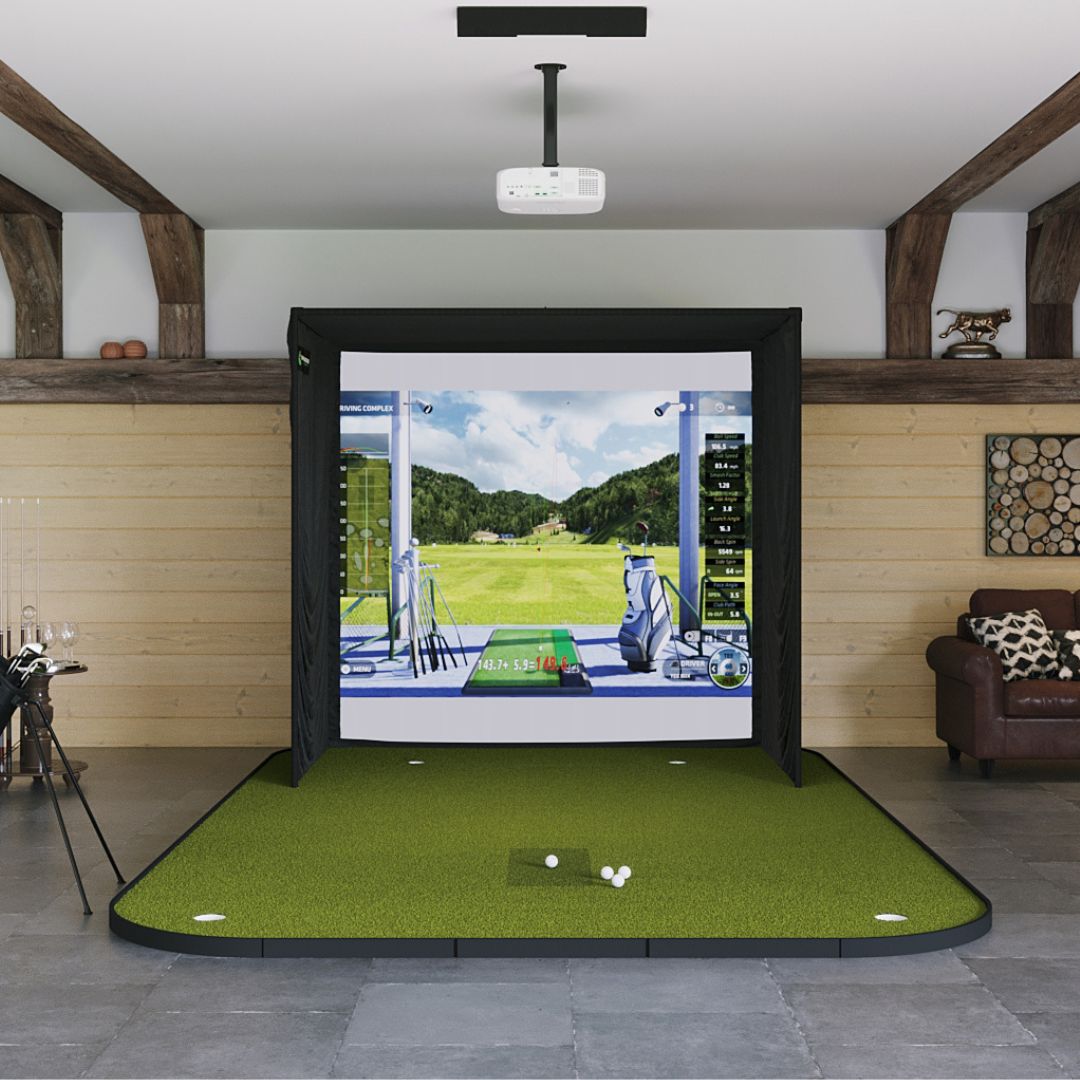 Shop Indoor Golf Uneekor QED SIG8 Golf Simulator