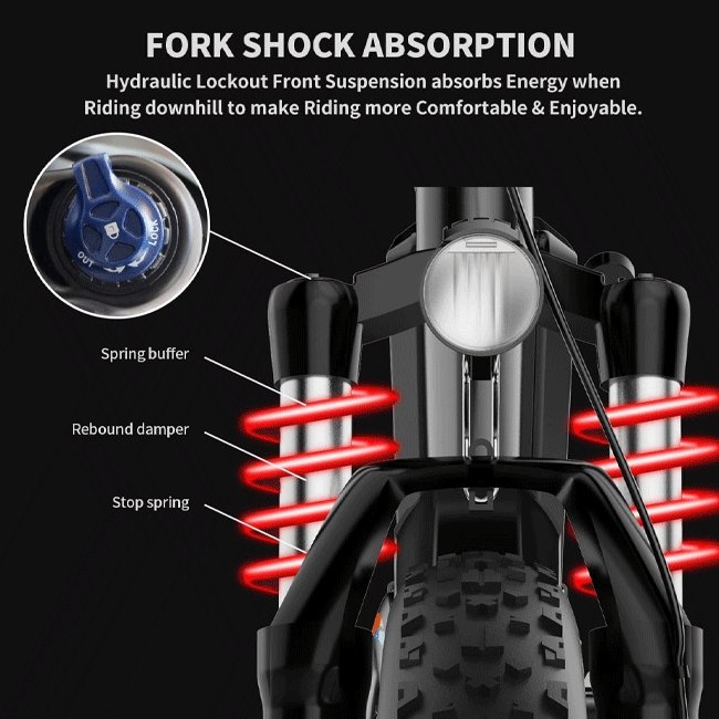 Aostirmotor S05-1 48V/11.6Ah 500W Electric Mountain Bike, 26" (SAK04041)