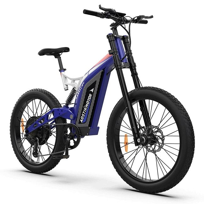 Aostirmotor S17-1500W 48V20Ah 1500W Electric Bike, 26" (SAK73969)