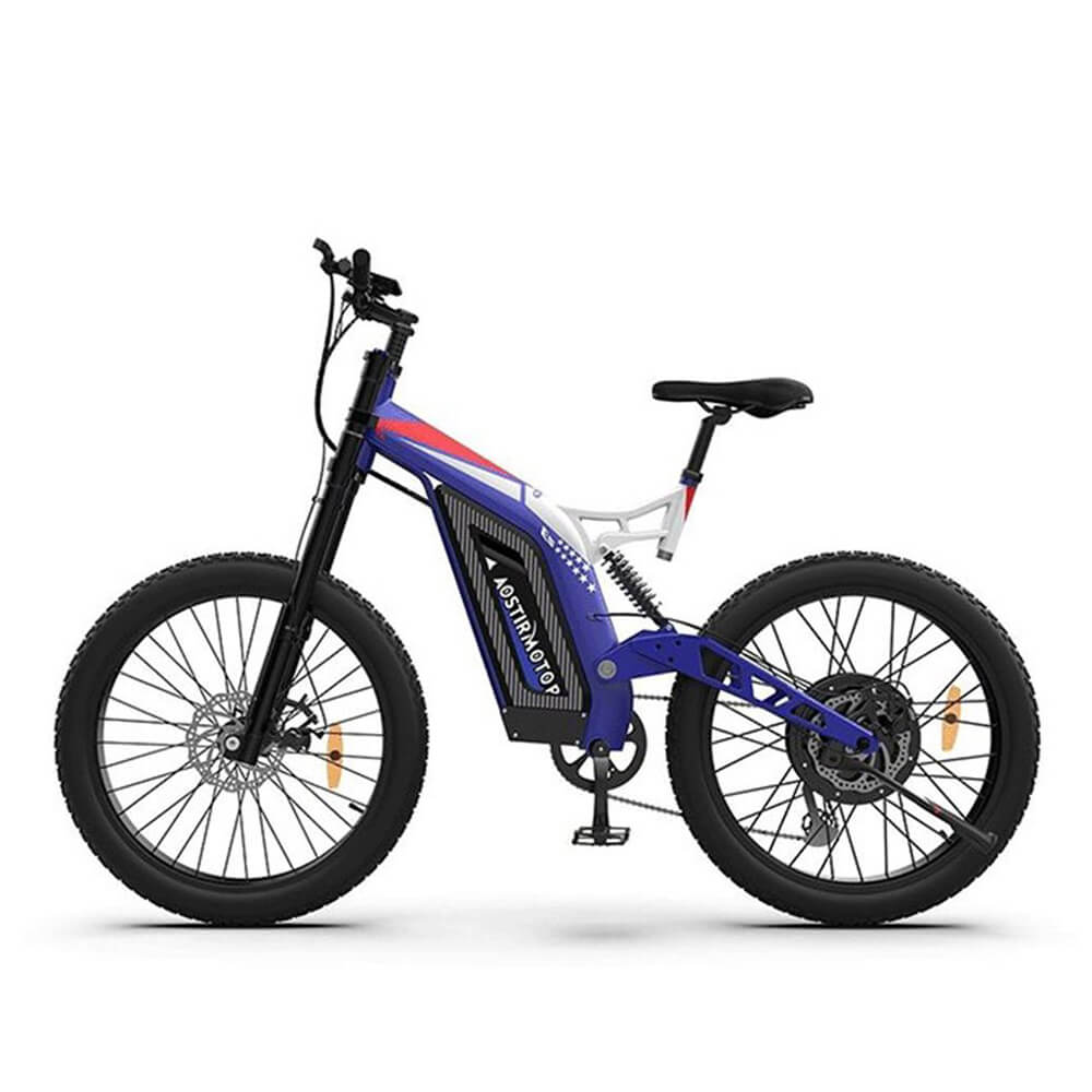 Aostirmotor S17-1500W 48V20Ah 1500W Electric Bike, 26" (SAK73969)