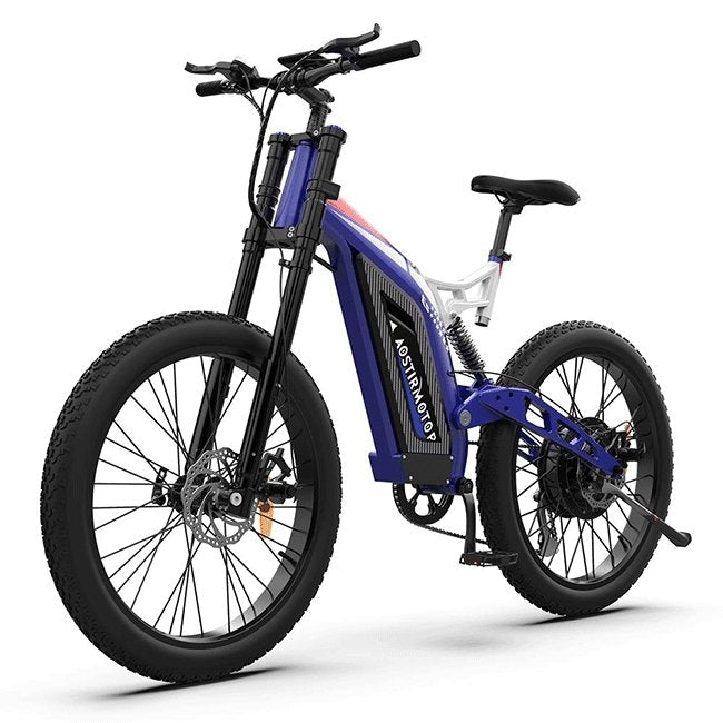 Aostirmotor S17-1500W 48V20Ah 1500W Electric Bike, 26" (SAK73969)