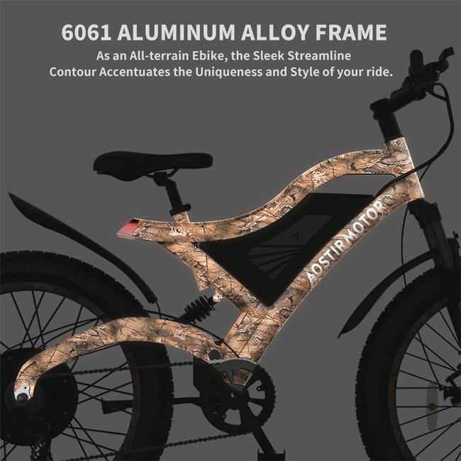 Aostirmotor S18-1500W 48V/15AH Fat Tire Electric Mountain Bike, 26" (SAK95254)
