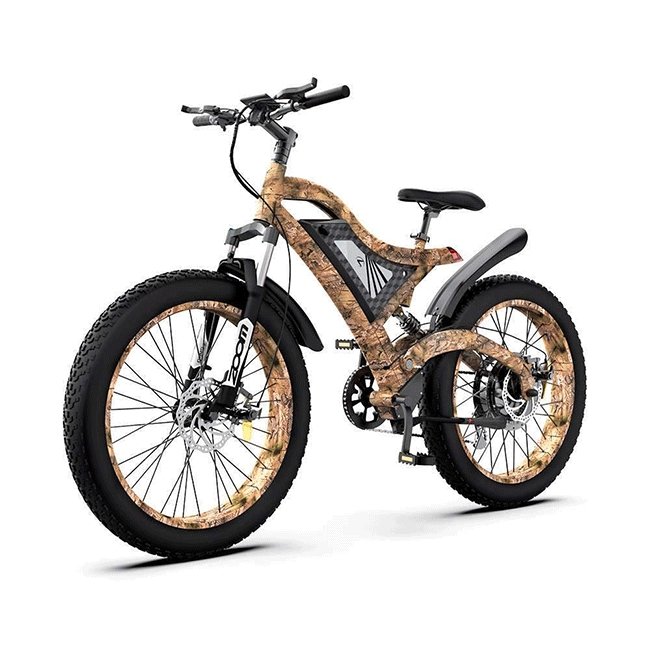 Aostirmotor S18-1500W 48V/15AH Fat Tire Electric Mountain Bike, 26" (SAK95254)